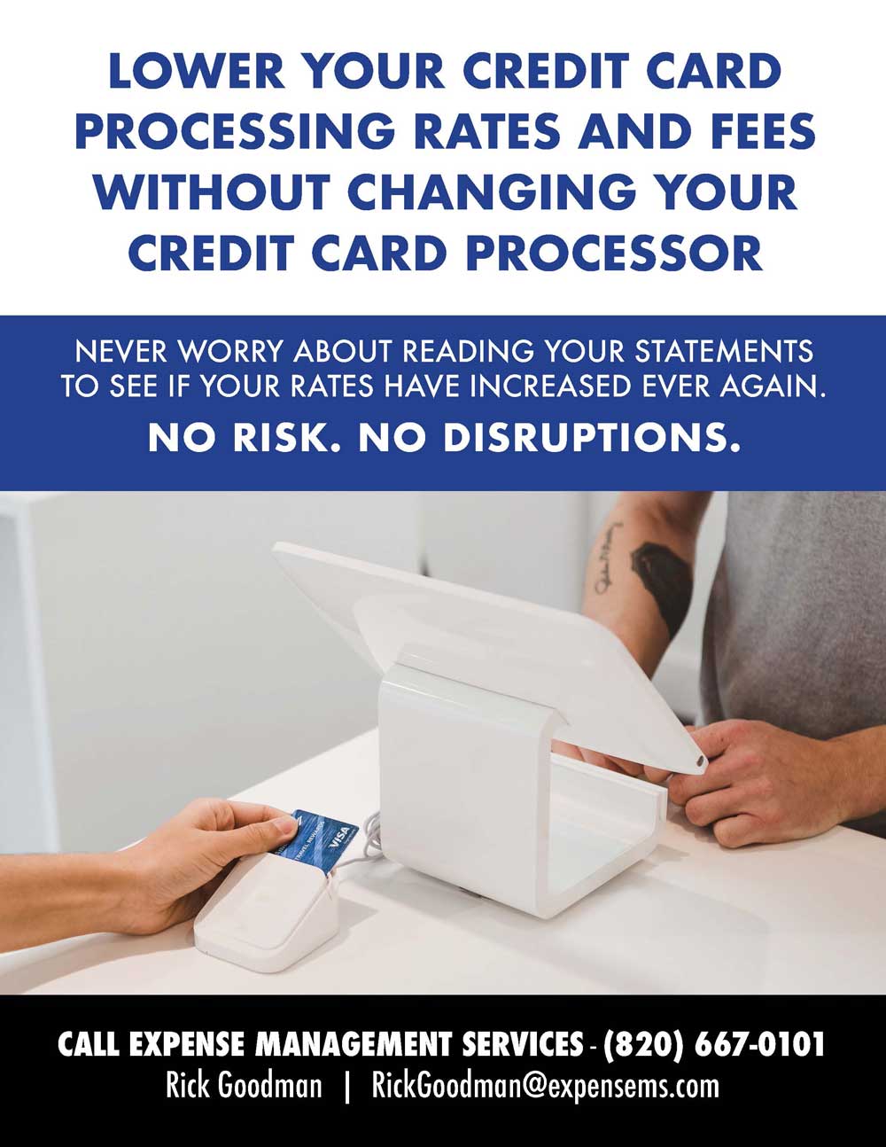 Lower your credit card processing rates and fees